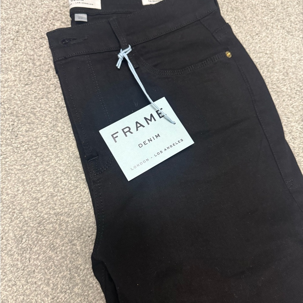 Frame Denim Women's Skinny Jeans - Black